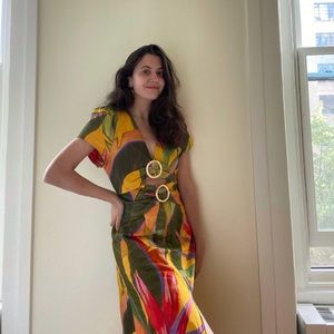 Farm Rio Tropical Midi Dress